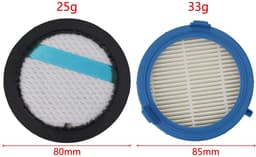 HEPA Filter - 3 stuks - geschikt voor AEG 8000 Ultimate - AEG 8000 - AEG ASKW4 - ESKW4 - FX8 - AZE156 - voor Steelstofzuiger - steelstofzuiger draadloos — thumbnail 2