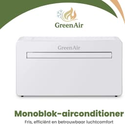 GreenAir DT12K – Monoblock airco zonder buitenunit – 3,5 kW - koeling en verwarming — thumbnail 7