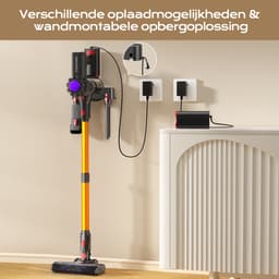 VACTechPro Steelstofzuiger Draadloos - 35000Pa - 35 Minuten - 6 in 1 - Afneembare Batterij — thumbnail 4