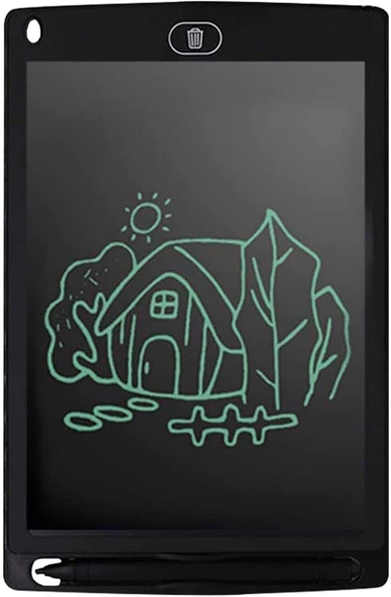 Vitdipy - TekenTablet - 12 Inch Elektronische LCD TekenTablet - Tekenbord kinderen - Schrijftablet - Grafische tablet kinderen - Zwart — afbeelding 1