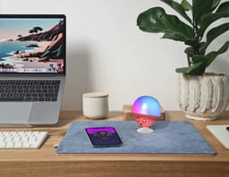 MOB Mega Mushroom Lichtgevende Luidspreker - Rood — thumbnail 3