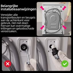 CHiQ CW07123863AX - Wasmachine - 7 KG - Space Pro - 16 programma's - AI Smart - Stoomwassen & Quick Wash - 12 jaar garantie op motor - A — thumbnail 5