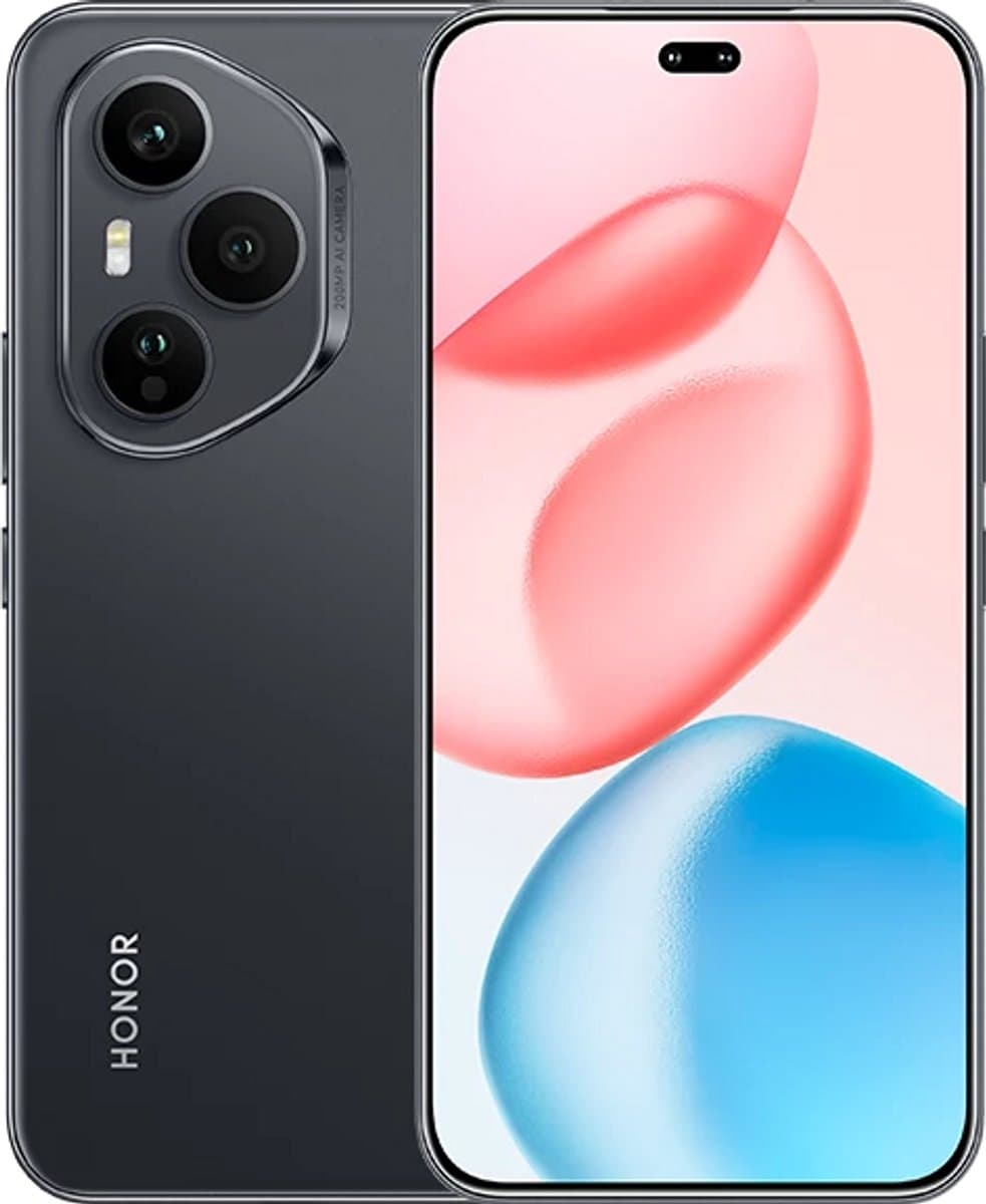 HONOR 400 Pro 5G - Zwart 12GB+512GB - 200MP KI-Kamera - Snapdragon 8 Gen 3 - IP68/IP69 - 100W Snelladen — afbeelding 1