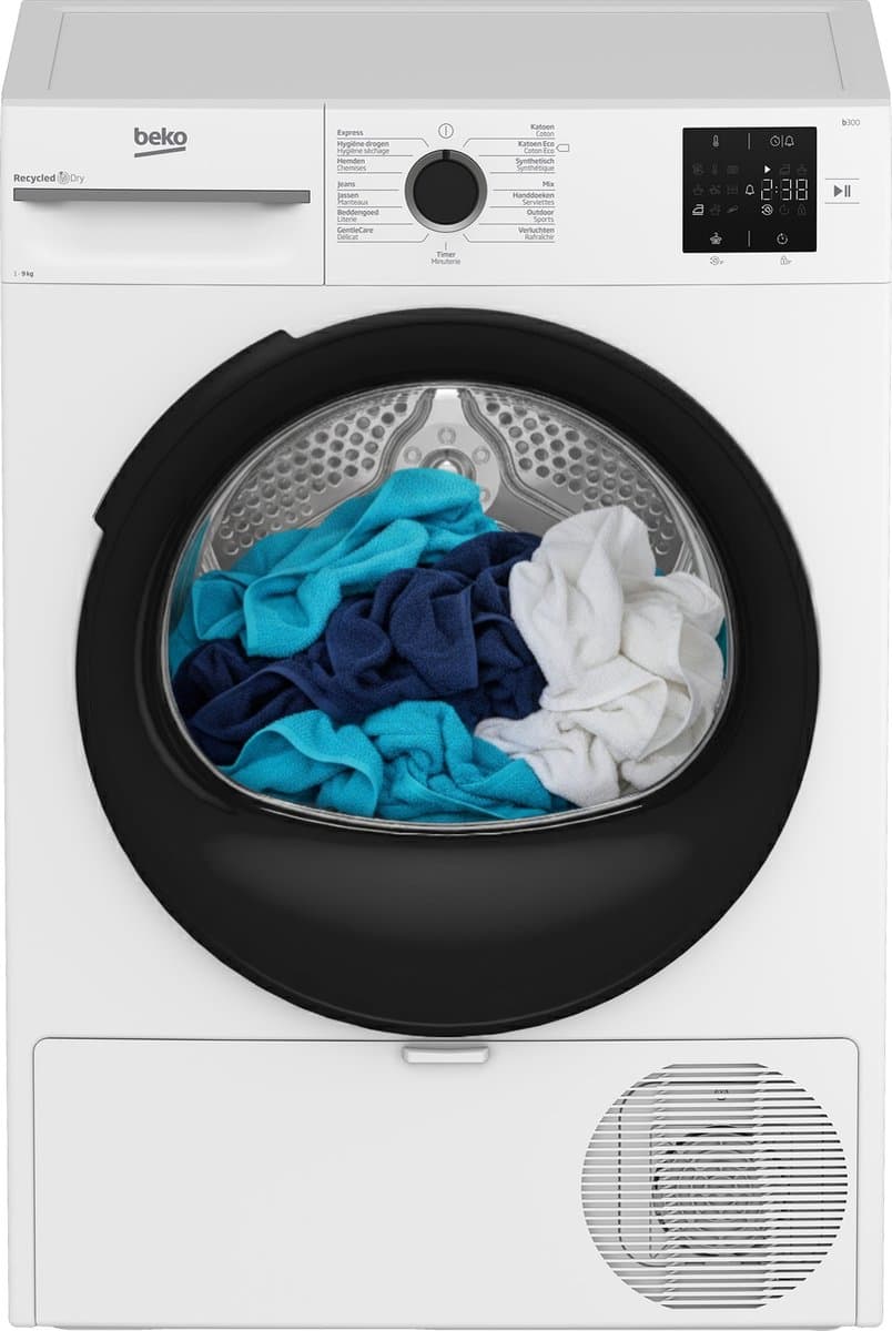 Beko BM3T3923W - Warmtepompdroger - 9kg — afbeelding 1