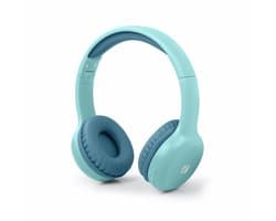 Muse M-215BTB - Draadloze bluetooth stereo hoofdtelefoon voor kinderen, blauw