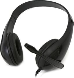 Platinet FH4008B - Stereo Headset - Zachte Oorschelpen - Lange kabel - Met Microfoon - Zwart — thumbnail 1