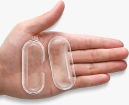 kwmobile Earphones Case for Sony WF-C500 Case - Clear TPU Silicone Earbuds Cover - Transparent — thumbnail 3