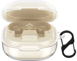 kwmobile Earphones Case for Anker soundcore P40i Case - Clear TPU Silicone Earbuds Cover - Transparent