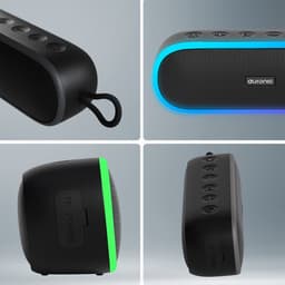Auronic Bluetooth Speaker - Draadloze Muziek Box - 10 uur lang muziek luisteren - Extra Bass - Zwart — thumbnail 2