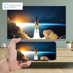 STRONG - TV 32'' (80 cm) HD SRT32HG6733C - Slimme Google TV - Wifi - Chromecast - Google Assistant - 2 HDMI Poorten (1 ARC) + USB Multimedia + AV + Terrestrial/Sat — thumbnail 4