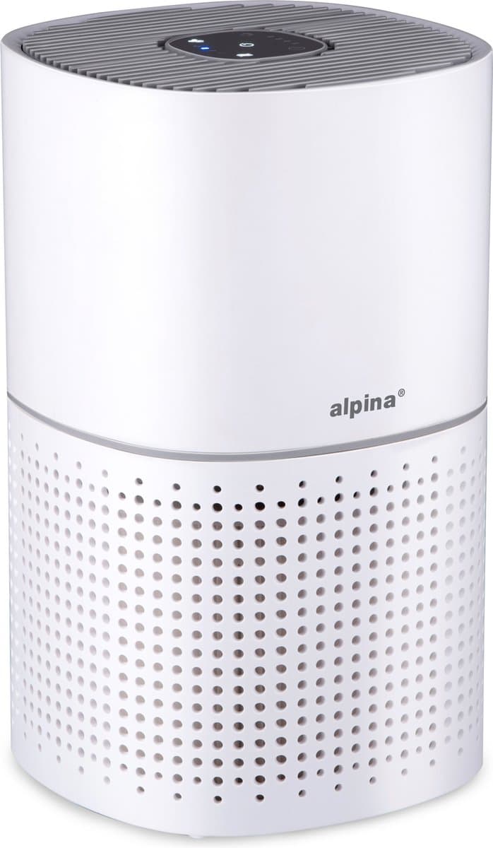 alpina Luchtreiniger met Ionisator - Air Purifier met HEPA Filter H11 - CADR: 240 m³/h - Air Cleaner voor Ruimtes tot 28 m² — afbeelding 1
