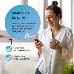 White-Label® Mini Vaatwasser - Vrijstaande Vaatwassers - Kleine Vaatwasmachine - Wit — thumbnail 12