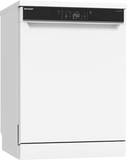 Sharp QWNA4YF44AWEU - vrijstaande vaatwasser - energie label A - 9 liter waterverbruik - 10 jaar motorgarantie - wit — thumbnail 5