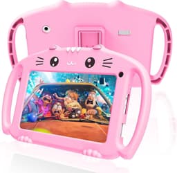 Kindertablet 7 Inch - Android Tablet voor Kinderen met Wifi, Quad Core, Dubbele Camera en Ouderlijk Toezicht — thumbnail 1