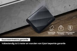 Samsung Portable T9 - Externe SSD - USB C 3.2 - Inclusief USB C en USB A kabel - Geschikt voor iPhone USB C - 1 TB — thumbnail 2