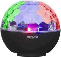 Denver BTL-65 - Bluetooth speaker - Disco licht - Zwart — thumbnail 1