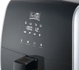 FRITEL Airfryer SnackTastic® 5804 – Airfryer / Heteluchtfriteuse 3,2L – 1450W – Voor 2-5 Personen – Digitaal Touchscreen – 8 Programma’s – Compact – Soft Leder Look – Zwart — thumbnail 2