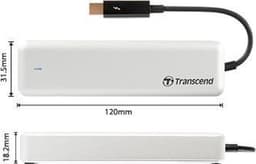 Transcend JetDrive™ 855 Mac 960 GB Externe SSD harde schijf Thunderbolt 3 Zilver TS960GJDM855 — thumbnail 6