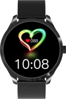 Belesy® Q9 Pro - Smartwatch Dames – Smartwatch Heren - Horloge - 1.28 inch - Kleurenscherm - Stappenteller - Bloeddruk - Hartslag - 75+ Wijzerplaten – Sporten – Staal - Zwart - Kerstcadeau — thumbnail 14