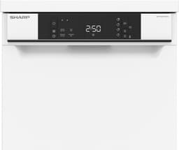 Sharp QWNS1CF49EWEU - vrijstaande vaatwasser - energie label E - 4 programma's - 45 cm - wit — thumbnail 4