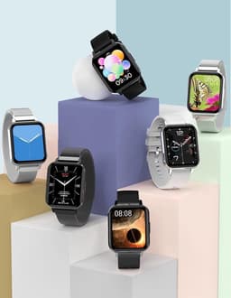 Belesy® Retina X - Smartwatch Dames - Smartwatch Heren - Horloge - 1.78 inch - Kleurenscherm - Full Touch - Stappenteller - Multi Sport - Multi Watchfaces - Maak je eigen wijzerplaat functie - Siliconen - Zwart - Moederdag — thumbnail 9