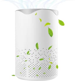Luchtreiniger - Air Purifier - Mini Luchtreiniger met Ionisator / Actieve Koolstof - Vervangbaar HEPA Filter - UV lamp — thumbnail 2