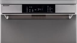Sharp QWNA1DF45EIEU - Vrijstaande vaatwasser - 60cm - Energielabel E - Topsproeier - Besteklade - RVS deur — thumbnail 12