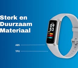 Kiraal Charge Fit - Stappenteller - Activity Tracker - Temperatuurmeter - Bloeddrukmeter - Hartslagmeter - Smartwatch - Horloge - Heren - Dames - Nederlandse Handleiding — thumbnail 7