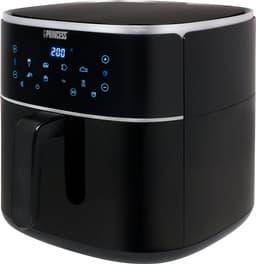 Princess Digitale Airfryer XXL 182254 - 8 liter - Extra Groot - PFAS vrij - Heteluchtfriteuse - Inclusief in hoogte verstelbaar Grillrack - Digital Touchscreen - 8 Automatische Programma's - 1800W - Zwart — thumbnail 14