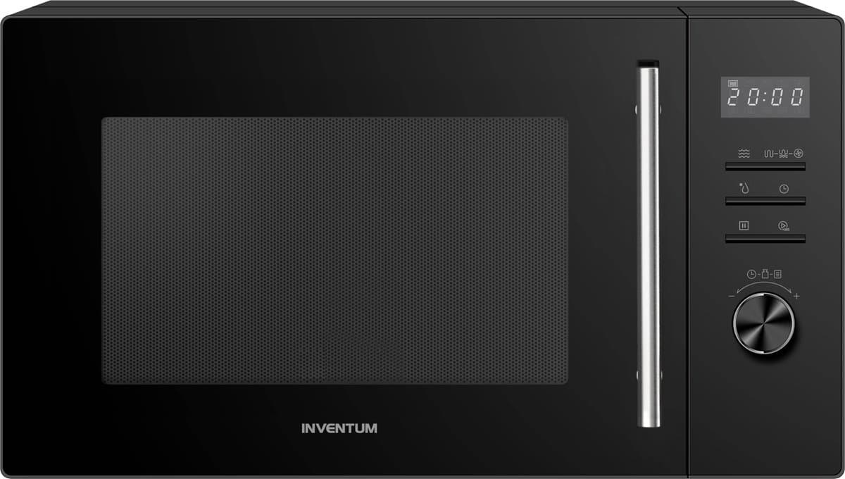 Inventum MN297CB Combimagnetron - 29L - 1000W - Hetelucht- en grillfunctie - 10 kookprogramma's - 4 combistanden - Ontdooifunctie - Kinderslot - Zwart — afbeelding 1
