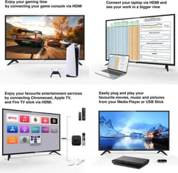 ANTTEQ AB42D1-televisie 42 inch (TV 106 cm)-Dolby Audio, LED, HDMI, mediaspeler via USB, digitale audio-uitgang, triple tuner DVB-C/T2/S2, CI+, inclusief hotelmodus — thumbnail 9