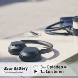 Sony WH-CH720N – Draadloze over-ear koptelefoon met Noise Cancelling - Zwart — thumbnail 6