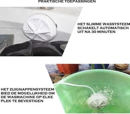 Mini Wasmachine - met Remote - 1kg Wascapaciteit - Vernieuwde chipset — thumbnail 4