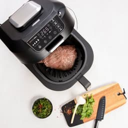 Princess Airfryer Grill XXL 182092 - 2 in 1 Grill en Heteluchtfriteuse - Temperatuurmeter - Groot 5.6 liter - 265 graden - 4 voorgeprogrammeerde programma's - RVS/Zwart — thumbnail 7