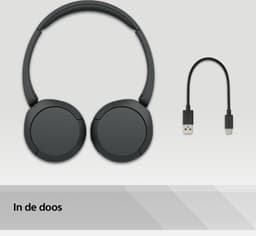 Sony WH-CH520 - Draadloze on-ear koptelefoon - Zwart — thumbnail 11
