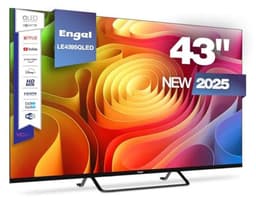 43 inch UHD 4K Smart TV met QLED en Dolby Digital — thumbnail 1