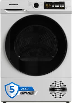 Heinner HHPD-V8T2KA++ Warmtepompdroger – 8 kg – 15 Programma’s – Digitaal Display – PureBeam+ Trommelverlichting – Omkeerbare Deur – Wit – 5 Jaar Garantie — thumbnail 1
