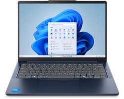 Lenovo IdeaPad Slim 5 14IRH10 Intel® Core™ i5 i5-13420H Laptop 35,6 cm (14") WUXGA 32 GB DDR5-SDRAM 1 TB SSD Wi-Fi 6 (802.11ax) Blauw