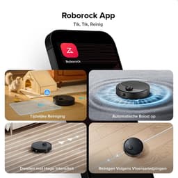 Roborock Q10 S5 Set Robotstofzuiger– 10000 Pa Zuigkracht–Dubbele Anti-klitfunctie–VibraRise 2.0-Systeem– 8 mm Dweillift– PreciSense LiDAR-navigatie–Obstakelvermijding– APP–Zwart-2 Dweilen — thumbnail 10