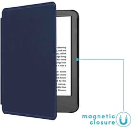 Ereader Hoes - Geschikt voor Amazon Kindle (2022) 11th gen/Amazon Kindle (2024) - Donkerblauw — thumbnail 5