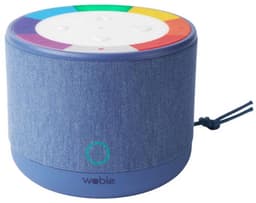 Wobie Box Blue - 2.1 Draagbaar Luidsprekersysteem - Bluetooth - Compact - Blauw — thumbnail 9