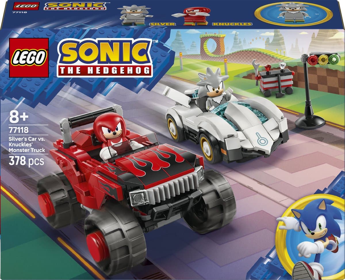 LEGO Sonic - 77118 - Silvers Auto - Knuckles' Monstertruck — afbeelding 1
