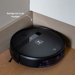 TONIHOMI® G20 - Robotstofzuiger met dweilfunctie - Automatisch opladen - Robotstofzuiger met app - Robotstofzuiger huisdieren - Dweilrobot - Zwart — thumbnail 4