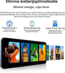 Blackview WAVE 9C Smartphone - 4G Dual SIM - 12 RAM 128GB ROM - Octa Core - 6.56 inch - Android 15 - 32GB TF kaart - Ringhouder Telefoonhoesje - Zwart — thumbnail 10