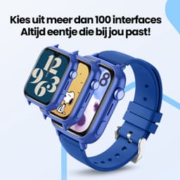 Protectly® GPS Horloge Kind Met Simkaart - 4G - SOS Knop - Smartwatch Kinderen - GPS Tracker Kind - Kinder Smartwatch - Videobellen - HD Camera - Whatsapp en SMS - Elke polsmaat - Incl. Simkaart — thumbnail 10
