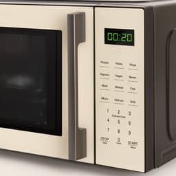 CREATE - Magnetron 23L met grill- en ovenfunctie 1000W - Gebroken wit - MICROWAVE STUDIO — thumbnail 2