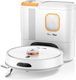 Teendow D20S Max+ Robotstofzuiger & Vachtverzorging Huisdieren – Complete Groomingkit - 3L Zelfledigend Dock, 6000Pa, Dweilfunctie, PreciSense LiDAR, App & Spraakbediening — thumbnail 9