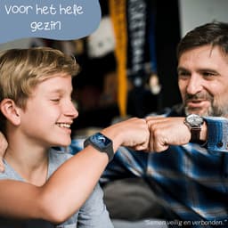 ISHIVA® GPS Horloge Kind geschikt voor Simkaart (4G GPS)–Smartwatch Kinderen met HD-camera & Videobellen - Kinder Smartwatch -1000 mAh Long Battery–IP65 Waterdicht–SOS Knop–School Mode-Veilige Zones-GPS Tracker–2 Jaar Garantie–Zwart — thumbnail 7
