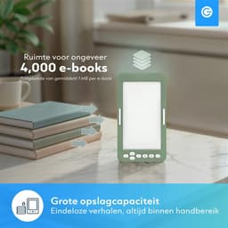 Silvergear eReader voor Kinderen 4.7 Inch - 4 GB - E-ink Scherm - EPUB en Meer - Educatief Vakantie Speelgoed - Reisspelletjes Kinderen Onderweg - E book Reader - Cadeau voor Jongens en Meisjes voor op Reis - 7, 8, 9, 10, 11, 12, 13, 14 Jaar - Groen — thumbnail 8