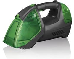 Quvo® Tapijtreiniger Stofzuiger – Professionele Stoomreiniger – Draagbare Vlekkenreiniger – Anthracite/Groen - ‎40cm x 25cm x 17cm